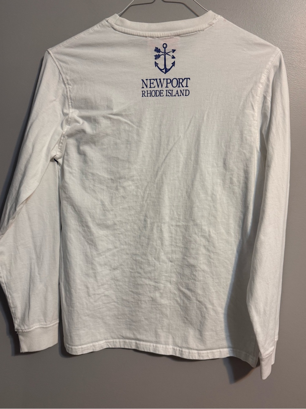 Kiel James Patrick Sailing Shirt Newport RI Nautical Long Sleeve Tee Small - Picture 3 of 7